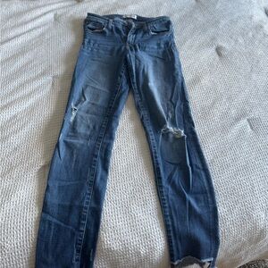 Flying Monkey Distressed Blue Jeans